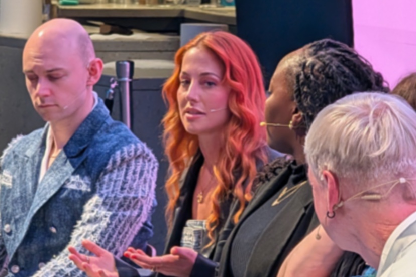 Ali Barclay at Pride WIde’s Create Hope event.