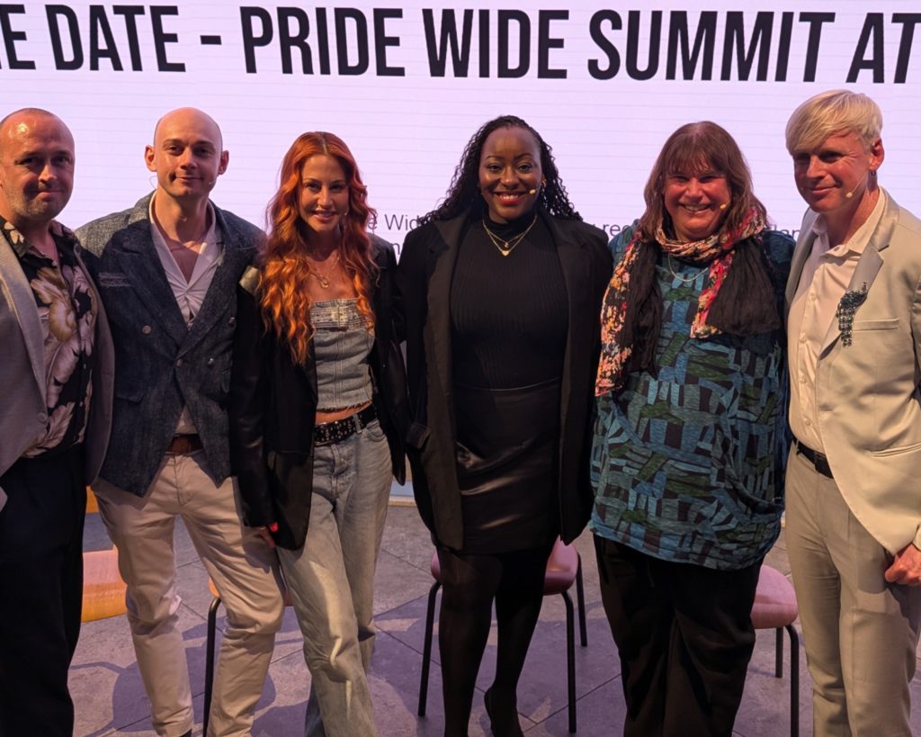 Ali Barclay at Pride Wide’s Creat Hope event.