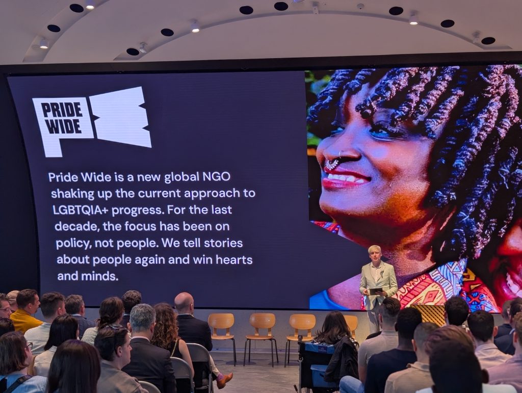 Pride Wide's Samsung Create Hope event